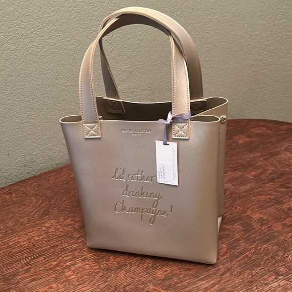 “I’d rather be drinking Champagne” Katie Loxton Small Tote - Picture 6 of 10
